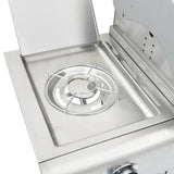 Gas BBQ Grill with 7 Burners Silver Stainless Steel 3214257