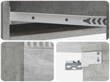 Wall-Mounted Side Table Concrete Grey 87.5 x 34.5 x 17 cm 899008