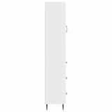 Cabinet Set 2 pcs High Gloss White 33 x 34.5 x 90 cm 3416650