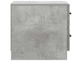 Bedside Cabinet with Drawer Concrete Grey 43 x 34.5 x 44.5 cm 895681