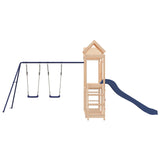 ZNTS Outdoor Playset Solid Wood Pine 3155897