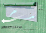 13 x 9.8ft Walk-In Polytunnel Greenhouse - Green T3398P325352