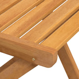 Folding Bistro Chairs 6 pcs Solid Wood Acacia 3216306
