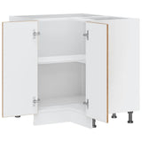 Kitchen Corner Base Cabinet Porto Old Wood Engineered Wood 853995
