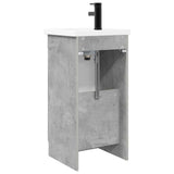 Bathroom Vanity with Sink Concrete Grey 42 x 40 x 84.5 cm 889997