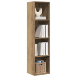 Book Cabinet/TV Cabinet Artisan Oak 36x30x143cm Engineered Wood 855813