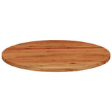 Table Top 80x3.8 cm Round Solid Wood Acacia 370055