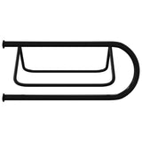 Saddle Rack Wall Mounted Black Iron 172428