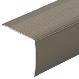Stair Nosings 30 pcs Champagne 67 x 3 x 2 cm Aluminium 4013482