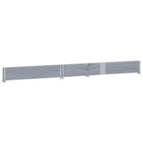 Garden Planter Grey 150x100 cm Solid Wood Pine 3295413