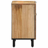 Bedside Cabinet Brown 50x33x60 cm Solid Wood Mango 4017731