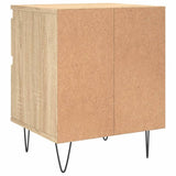 Bedside Cabinets 2 pcs Sonoma Oak 40x35x50 cm Engineered Wood 830675