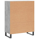 Sideboard Concrete Grey 69.5x34x90 cm Engineered Wood 827880