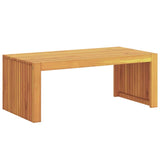 Coffee Table Brown 90 x 45 x 35 cm Solid acacia wood 4108120
