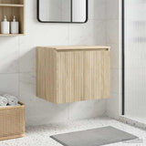 Wall-mounted Bathroom Cabinet Sonoma Oak 62.5 x 44.5 x 50 cm 890474