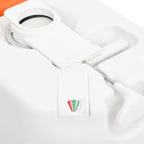 Integrated Camping Toilet White 2417 L HDPE&Enamel 154410