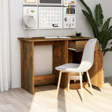 Desk Smoked Oak 100x50x76 cm Engineered Wood 815420