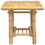 ZNTS Side Table 45x45x45 cm Bamboo 368044