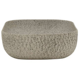 Countertop Basin Grey Rectangular 48x37,5x13,5 cm Ceramic 155096