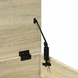 Storage Box Sonoma Oak 90x35x35 cm Engineered Wood 840683