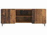 TV Cabinet Old Wood 102 x 34.5 x 52 cm Engineered Wood 894473