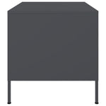 ZNTS Coffee Table Anthracite 68x50x50.5 cm Steel 843032