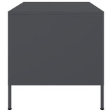 ZNTS Coffee Table Anthracite 68x50x50.5 cm Steel 843032