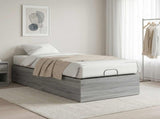 Bed Surround for Adjustable Bed Base Grey Sonoma 90 x 200 cm 8021828