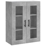 Wall Mounted Cabinets 2 pcs Concrete Grey Engineered Wood 3197965