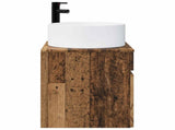 Wall-mounted Sink Vanity Old Wood 49 x 44.5 x 65.5 cm 890630