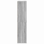 Shoe Cabinet with Door Grey 80 x 39 x 180 cm Engineered wood 3333871