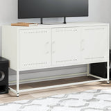 TV Cabinet White 100.5x39x60.5 cm Steel 846481