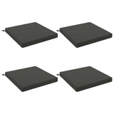 4-Piece Seat Cushions SOEST 4 pcs 100% Polyester Anthracite 944900