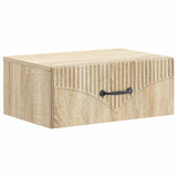Wall-Mounted Bedside Cabinet 2 pcs Sonoma Oak 49 x 34.5 x 20 cm 898960