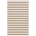 ZNTS Zebra Blind Sand Brown 150x200 cm Fabric Width 145.9 cm Polyester 4014583