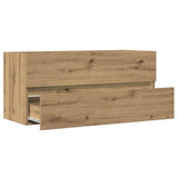 Sink Cabinet Artisan Oak 100x38.5x45 cm Engineered Wood 856253