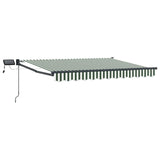 Manual Retractable Awning with LEDs 3.5 x 2.5 m 3419454