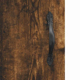 Sideboard Smoked oak 69.5 x 34 x 90 cm Engineered wood 830193