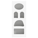 Sideboard White 40 x 35 x 100.5 cm Engineered Wood 891294