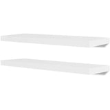 Wall Shelves 4 pcs White 80 cm 275998