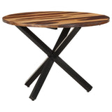 Dining Table 100x100x75 cm Acacia Wood with Honey Finish 321683