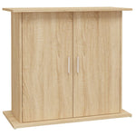 ZNTS Aquarium Stand Sonoma Oak 81x36x73 cm Engineered Wood 833602