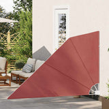 Collapsible Balcony Side Awning Terracotta 160x240 cm 41580