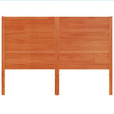 Headboard Wax Brown 150 cm Solid Wood Pine 844325