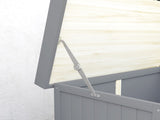 Wooden Garden Shed, Garden Tool Storage Shed Hinged Roof and Shelf, Outdoor Storage Cabinet T3398P325225