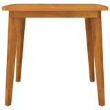 Garden Table Natural Acacia Solid Acacia wood 85x85 cm Durable 310300