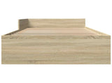 Bed Frame with Headboard Sonoma Oak 80 x 200 cm Engineered Wood 8009036