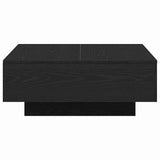 Coffee Table Black Oak 80 x 80 x 31 cm 862999