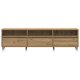 TV Cabinet Artisan Oak 150 x 30 x 45 cm Engineered Wood 869074
