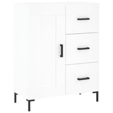Highboard White 69.5x34x180 cm Engineered Wood 3198657